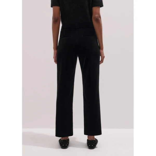 Me + Em Slim Crop Pant – luxury British Black in Me and Em exclusively at Luxury Shoes 