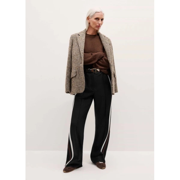 Me and Em Sporty Smart Man Pant – luxury British Black in Me and Em exclusively at Luxury Shoes 