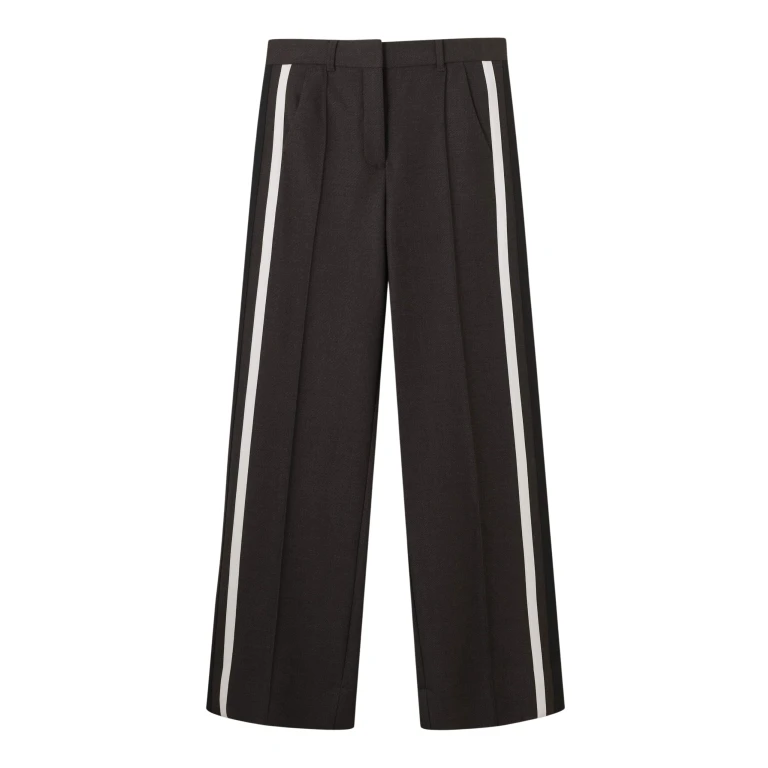 Me and Em Sporty Smart Man Pant – luxury British Brown in Me and Em exclusively at Luxury Shoes 