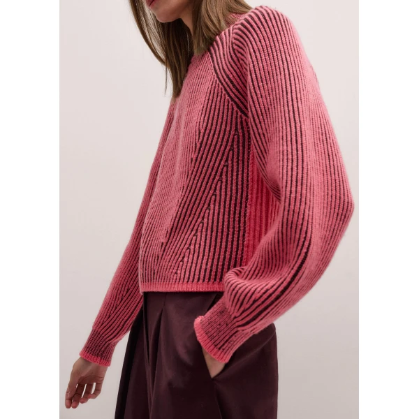 Me and Em Statement Jumper – luxury British Red in Me and Em exclusively at Luxury Shoes 