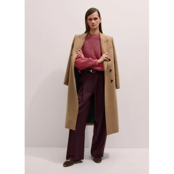 Me + Em Statement Jumper – luxury British Red in Me and Em exclusively at Luxury Shoes 