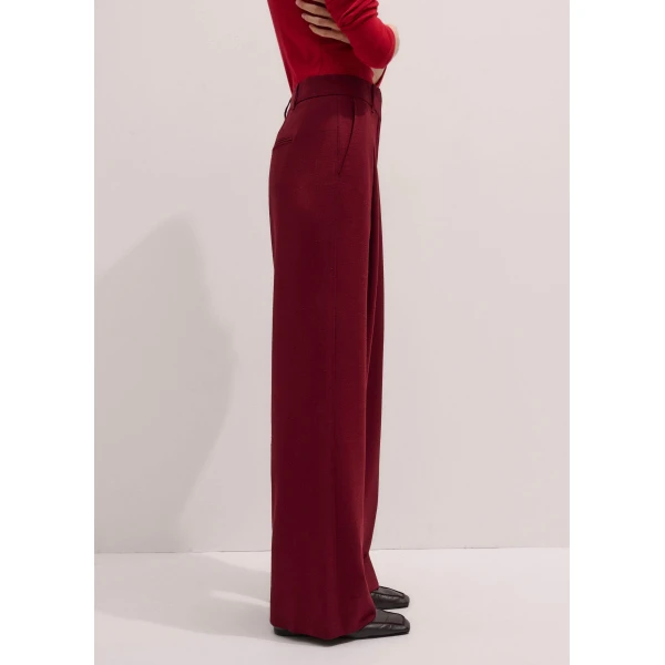 Me + Em Statement Man Pant – luxury British Red in Me and Em exclusively at Luxury Shoes 