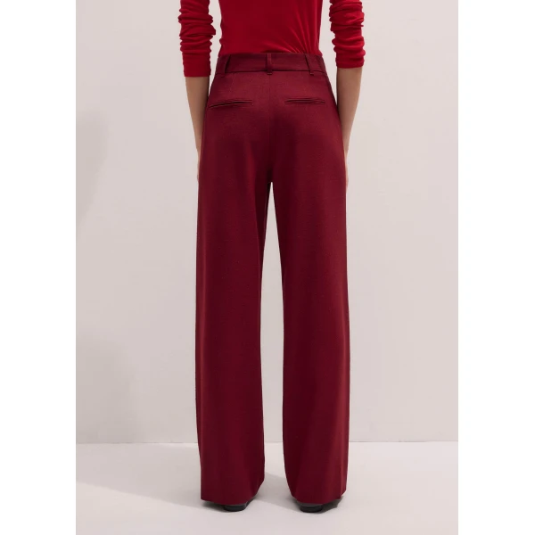 Me and Em Statement Man Pant – luxury British Red in Me and Em exclusively at Luxury Shoes 