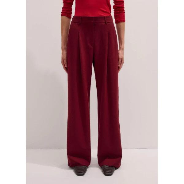 Me and Em Statement Man Pant – luxury British Red in Me and Em exclusively at Luxury Shoes 