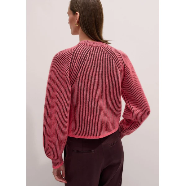 Me and Em Statement Sweater – luxury British Pink in Me and Em exclusively at Luxury Shoes 