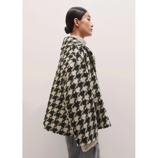 Me + Em Statement Swing Coat – luxury British Multicolour in Me and Em exclusively at Luxury Shoes 