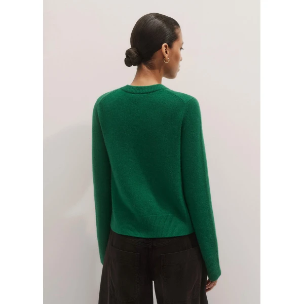 Me + Em Straight Cardigan – luxury British Green in Me and Em exclusively at Luxury Shoes 