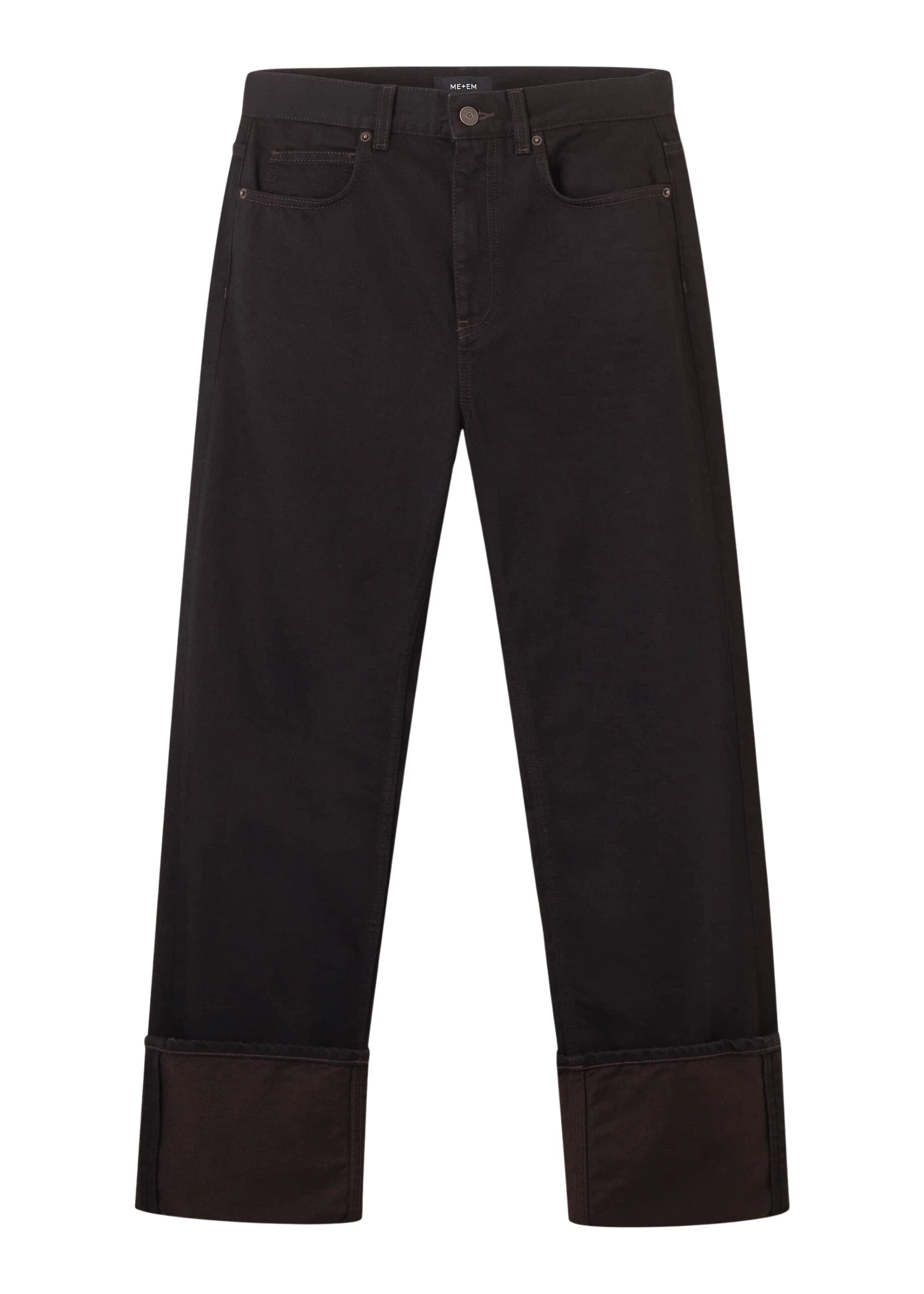 Me-and-Em-Straight-Leg-Jean-Coveti-scaled77506_nobg Me and Em Straight-Leg Jean – luxury British Black in Me and Em exclusively at Luxury Shoes