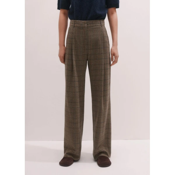 Me + Em Straight Leg Trouser – luxury British Grey in Me and Em exclusively at Luxury Shoes 