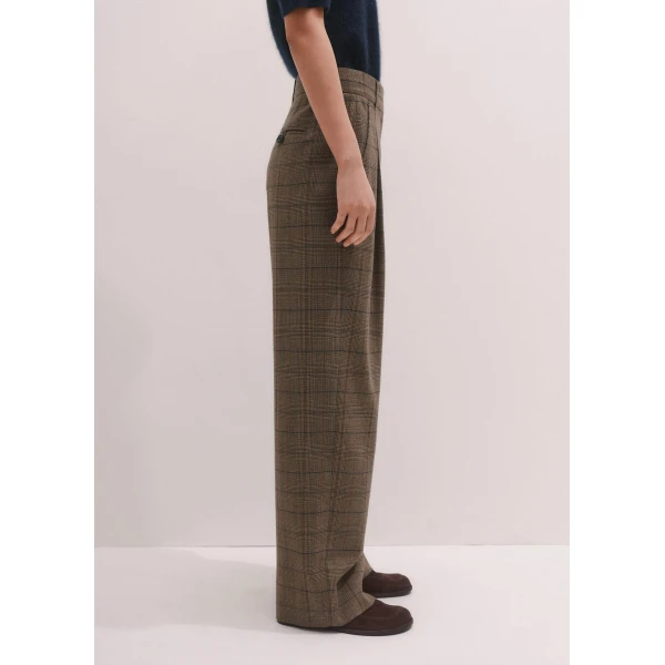 Me + Em Straight Leg Trouser – luxury British Grey in Me and Em exclusively at Luxury Shoes 