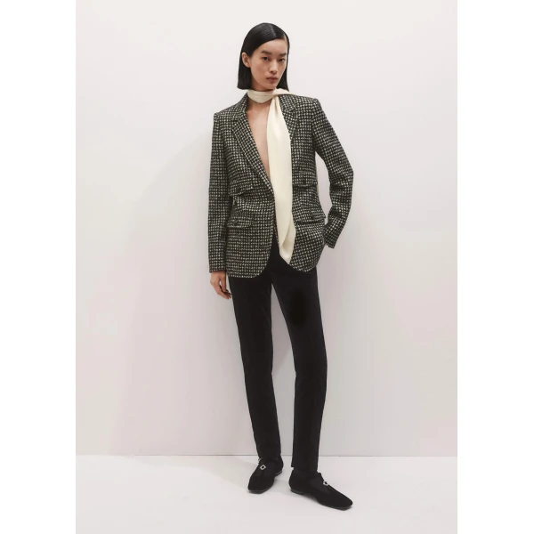 Me + Em Stretch Slim Pant – luxury British Black in Me and Em exclusively at Luxury Shoes 