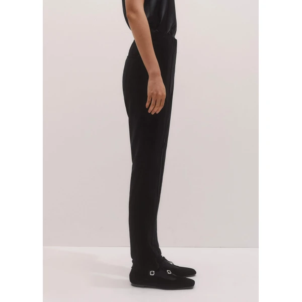 Me + Em Stretch Slim Pant – luxury British Black in Me and Em exclusively at Luxury Shoes 