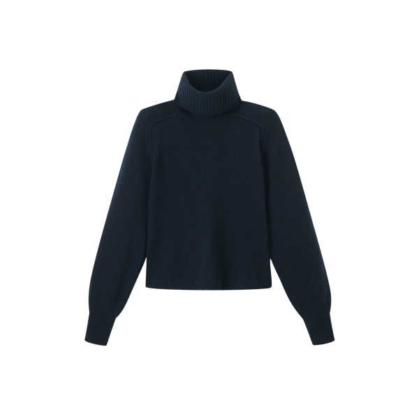 Me and Em Sunday Sweater + Snood – luxury British Blue in Me and Em exclusively at Luxury Shoes 