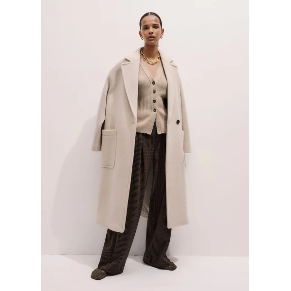 Me + Em Tapered Pant – luxury British Brown in Me and Em exclusively at Luxury Shoes 