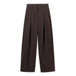 Me and Em Tapered Pant – luxury British Brown in Me and Em exclusively at Luxury Shoes 