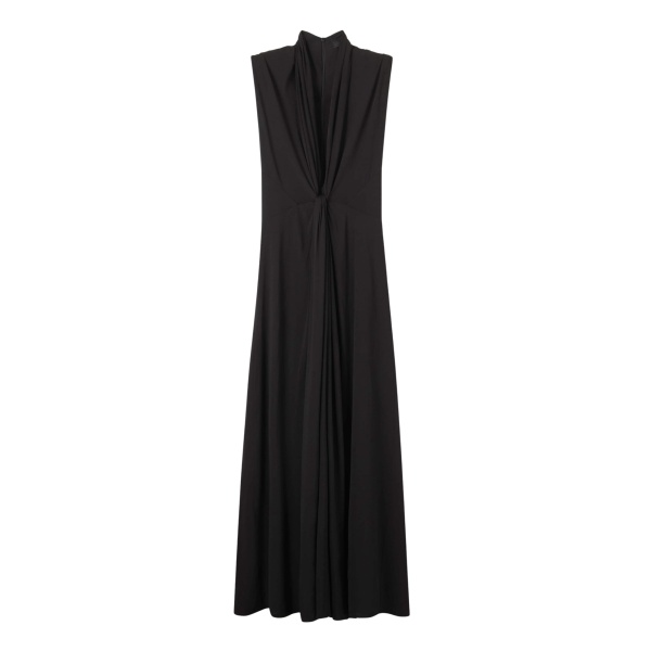 Me and Em Twist Front Maxi Dress – luxury British Black in Me and Em exclusively at Luxury Shoes 