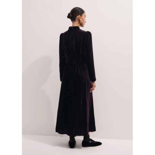 Me and Em Twist Neck Maxi Dress – luxury British Brown in Me and Em exclusively at Luxury Shoes 