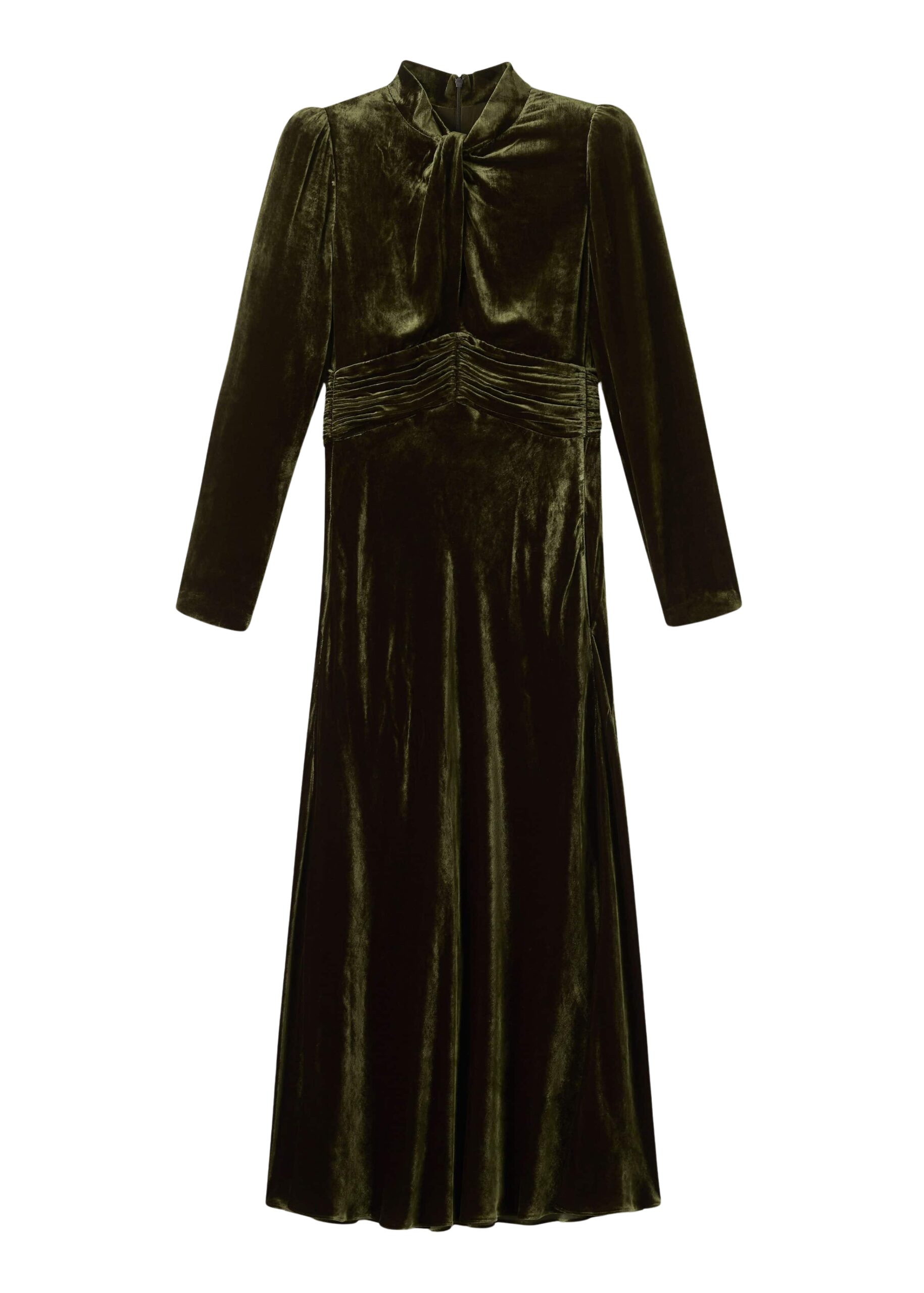 Me and Em Twist Neck Maxi Dress – luxury British Green in Me and Em exclusively at Luxury Shoes 