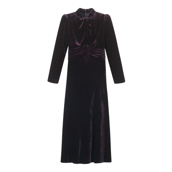 Me and Em Twist Neck Maxi Dress – luxury British Brown in Me and Em exclusively at Luxury Shoes 