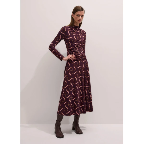 Me and Em Ultra-Fluid Maxi Dress – luxury British Red in Me and Em exclusively at Luxury Shoes 