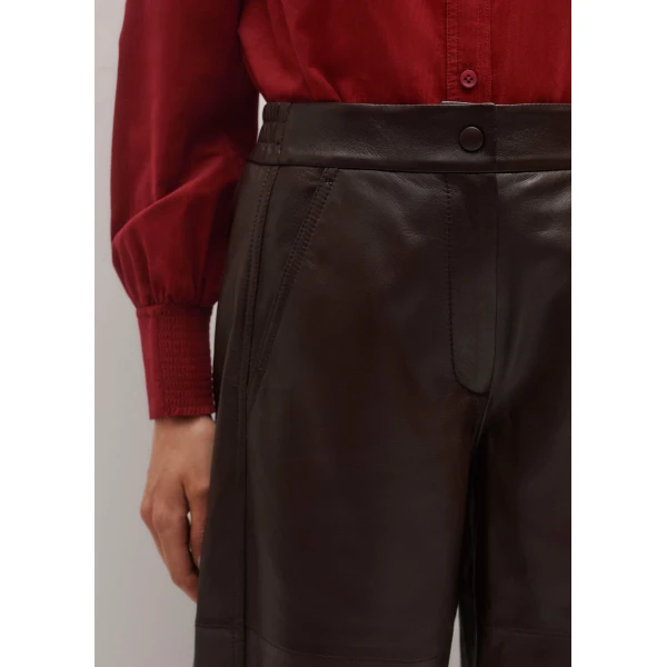 Me and Em Wide-Leg Culotte – luxury British Brown in Me and Em exclusively at Luxury Shoes 
