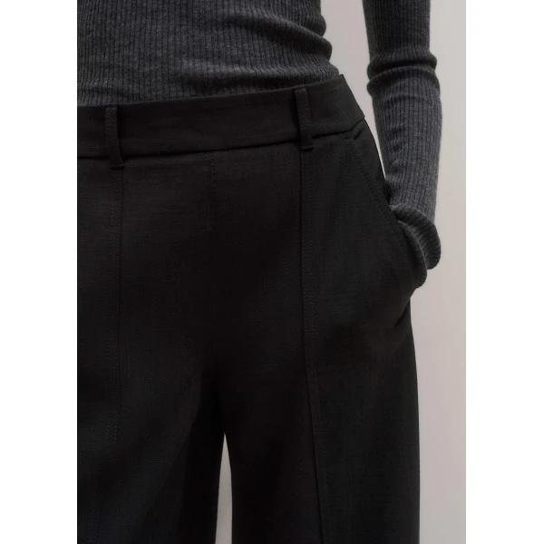 Me and Em Wide-Leg Trouser – luxury British Black in Me and Em exclusively at Luxury Shoes 