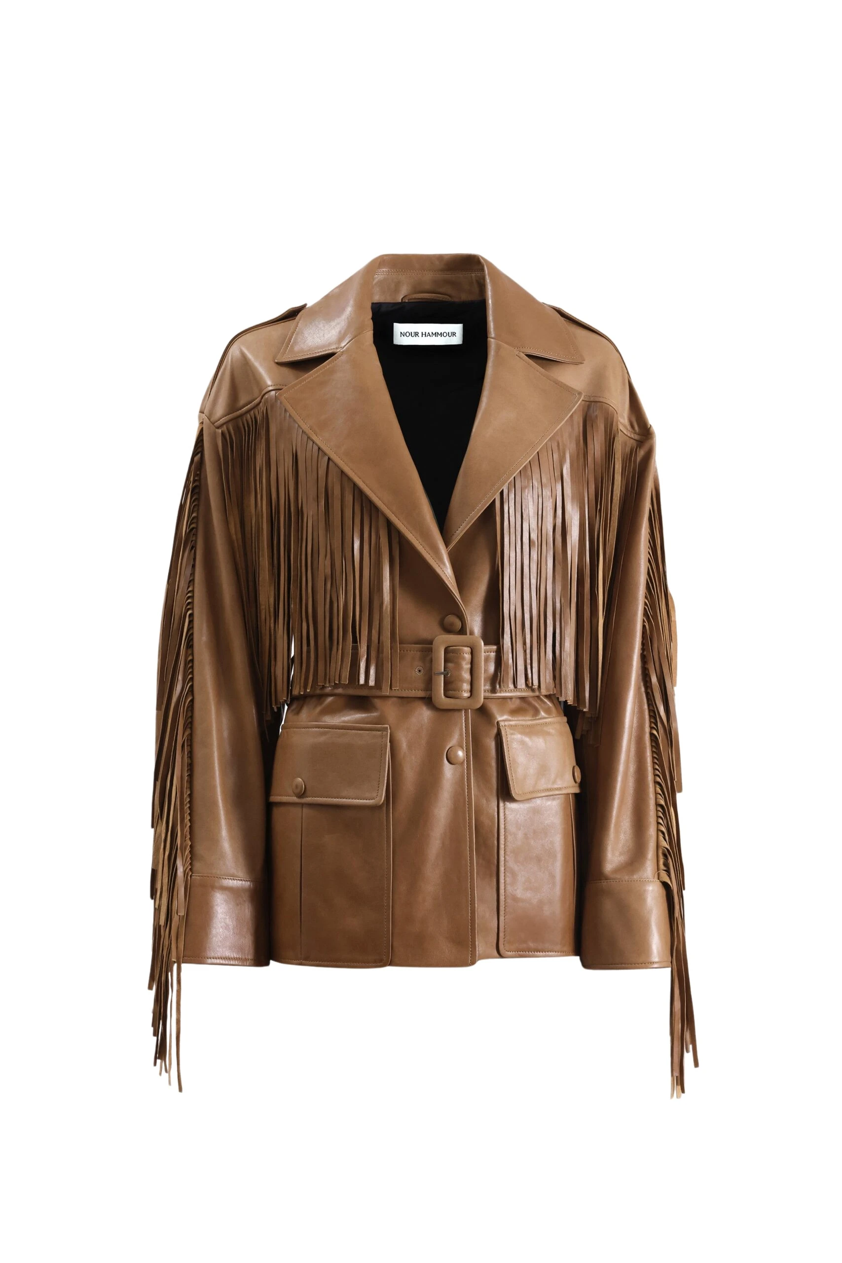 Nour-Hammour-Cassidy-Oversized-Leather-Fringe-Jacket-scaled12454_nobg Nour Hammour Jackets luxury Clothing from Luxury Handbags Marketplace