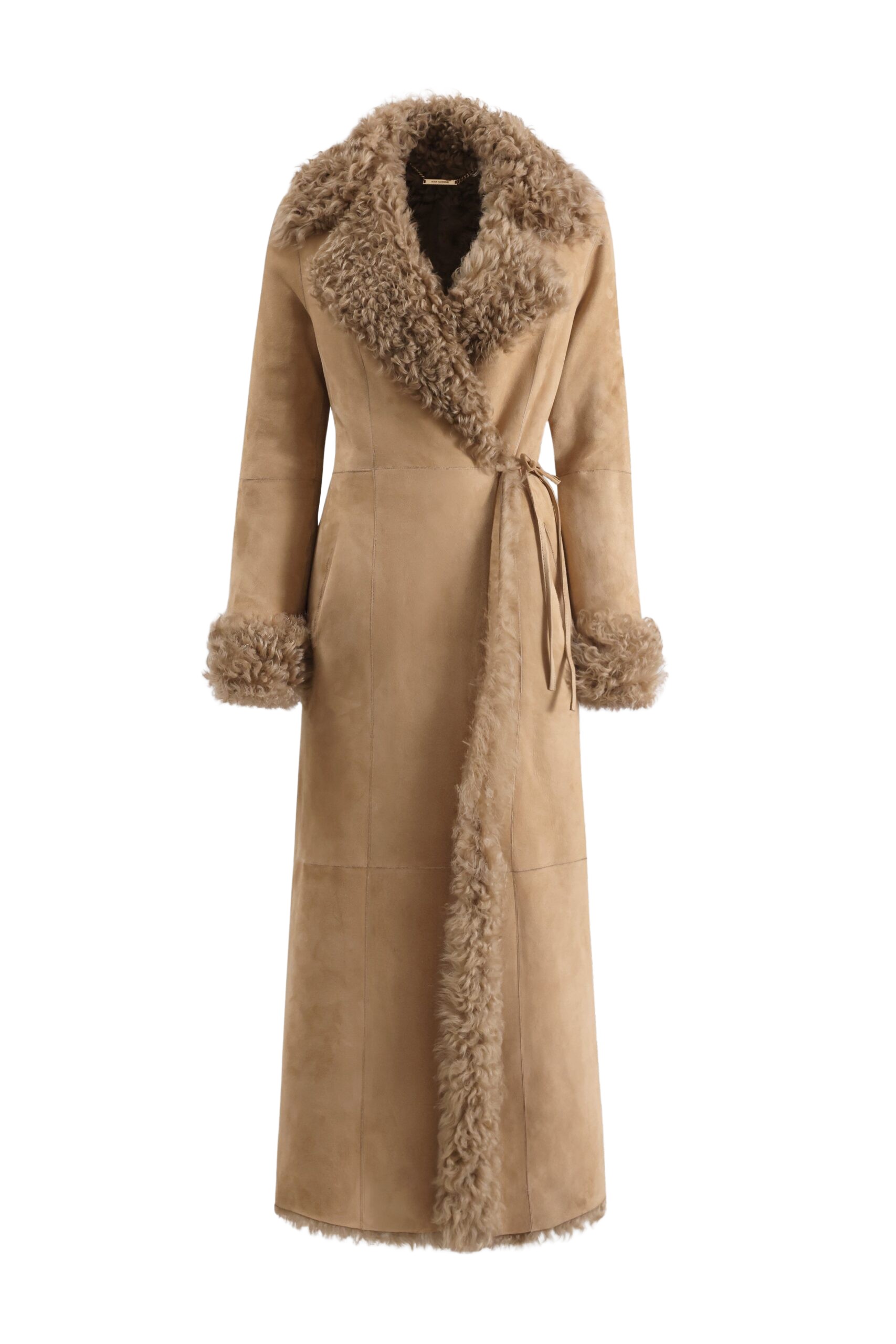 Nour Hammour Joni Off-duty Curly Shearling Essential Coat