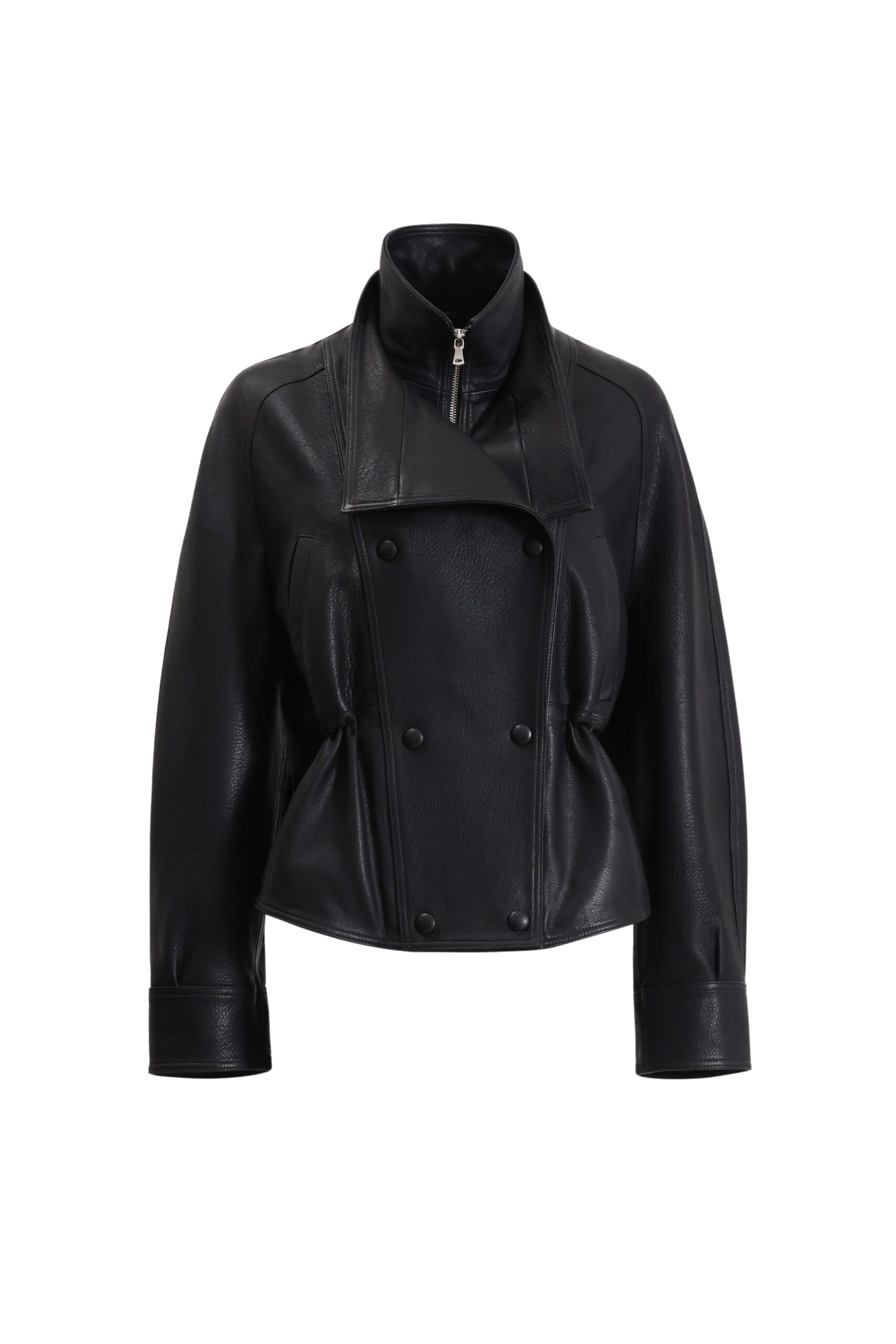 Nour Hammour Thalia Cropped Cinched Jacket