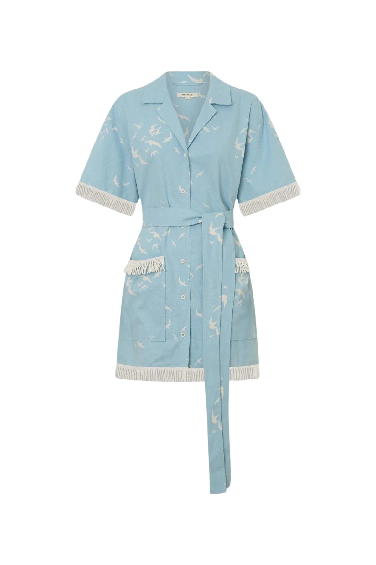 Oroton-Seabird-Mini-Shirt-Dress90066_nobg Oroton Dresses
