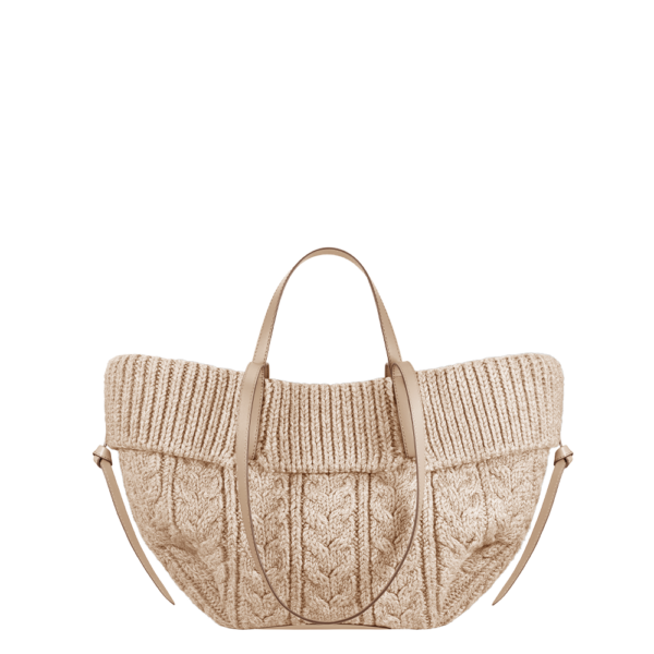 Polene Cyme Mini Edition Merino Ecru Bag