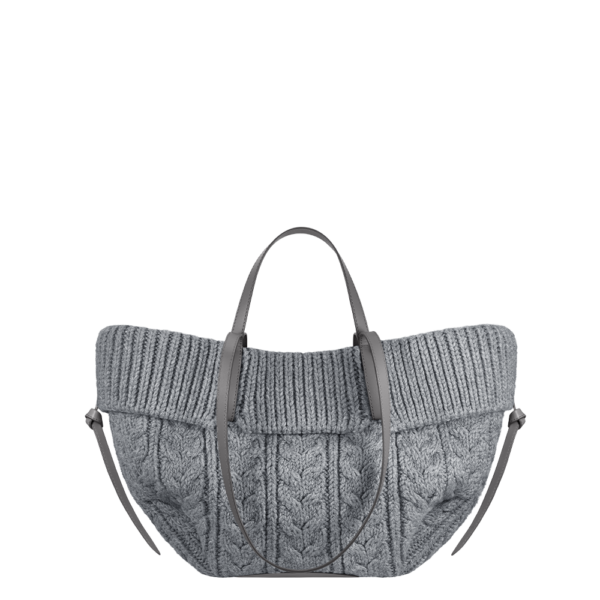Polene Cyme Mini Edition Merino Stone Bag