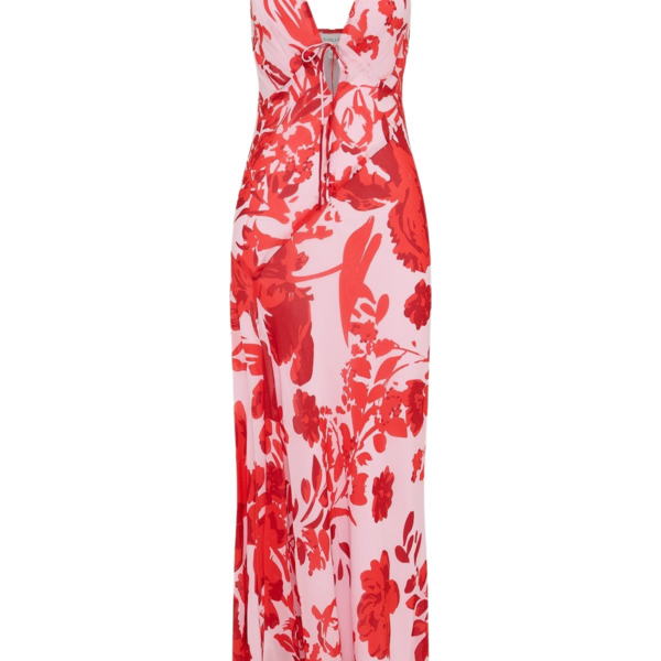Shona Joy Aleyna Plunged Maxi Dress