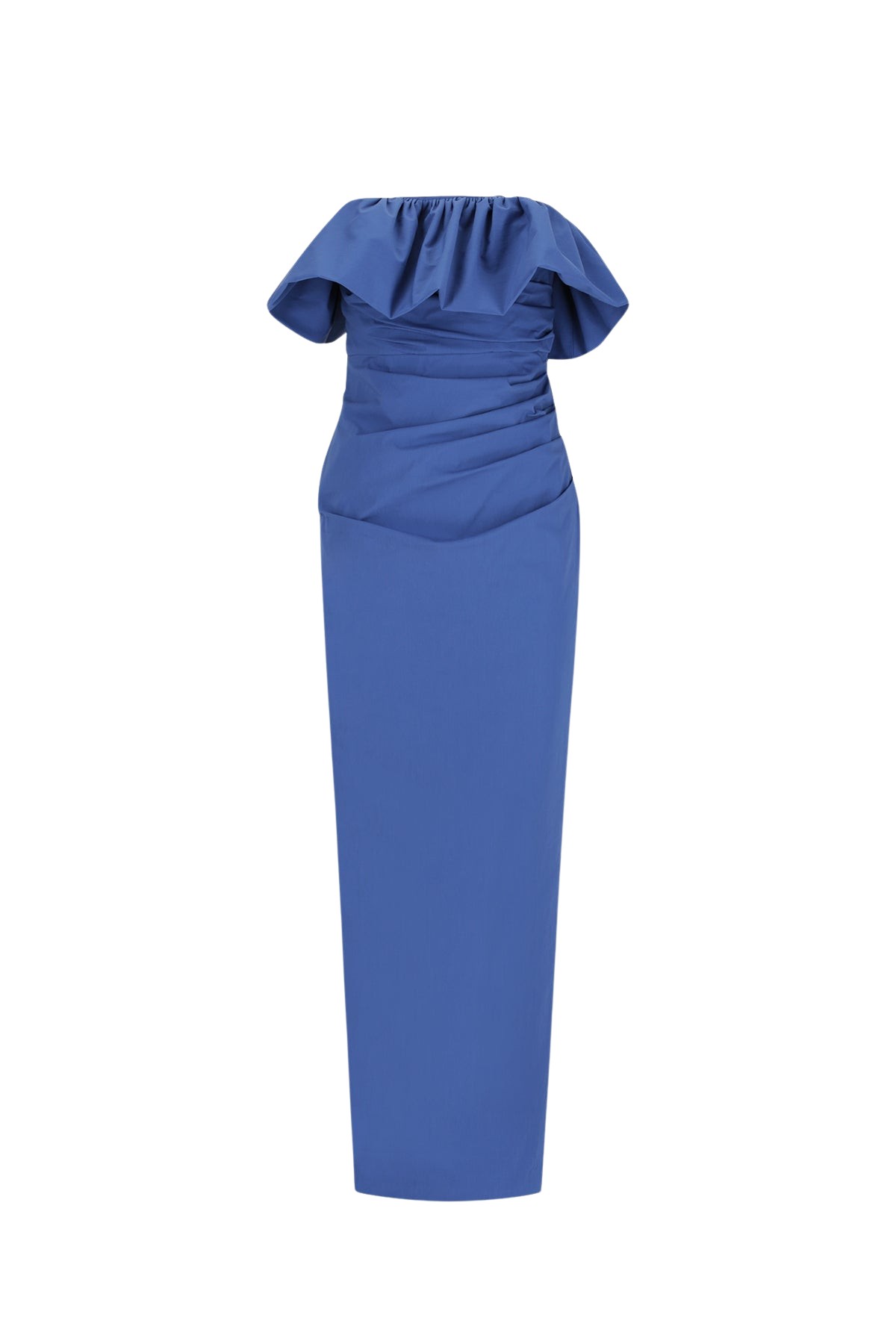 Shona Joy Campbell Strapless Bubble Maxi Dress