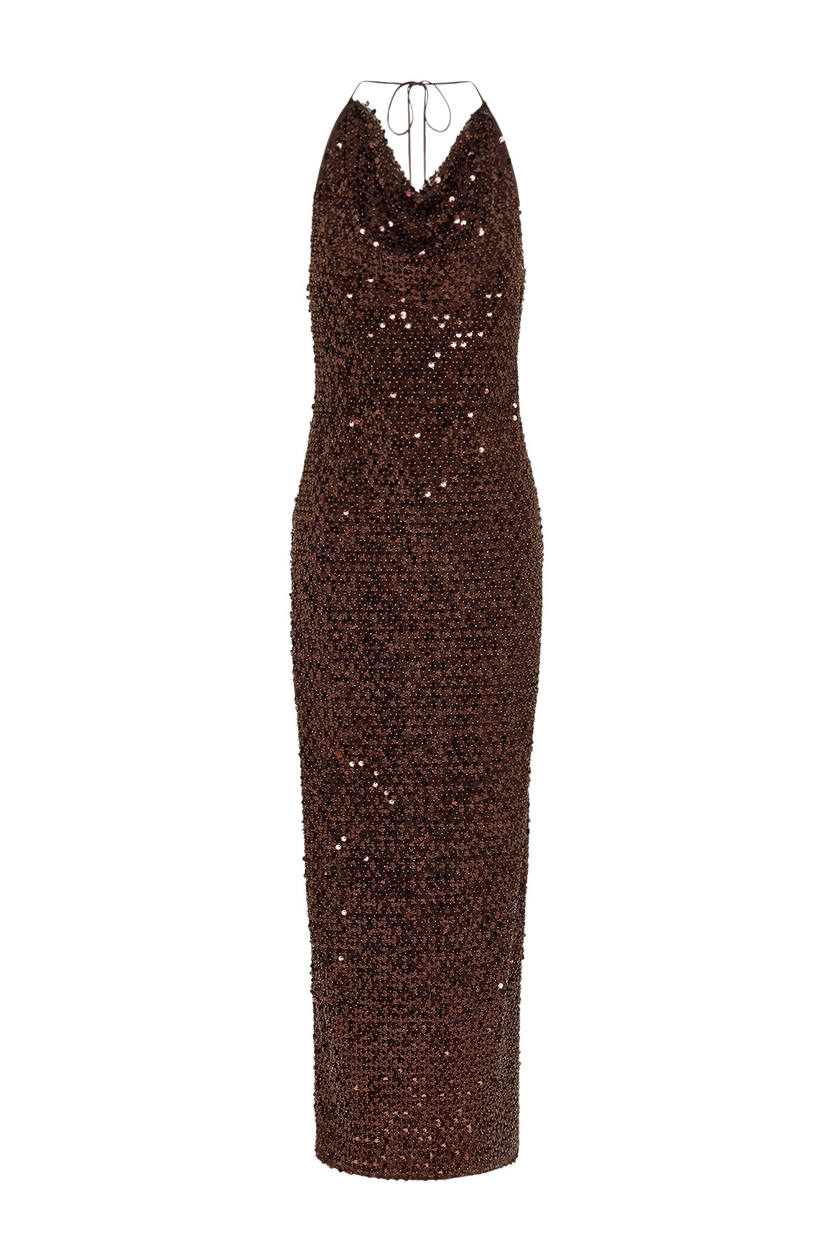 Shona Joy Everly High Cowl Maxi Dress