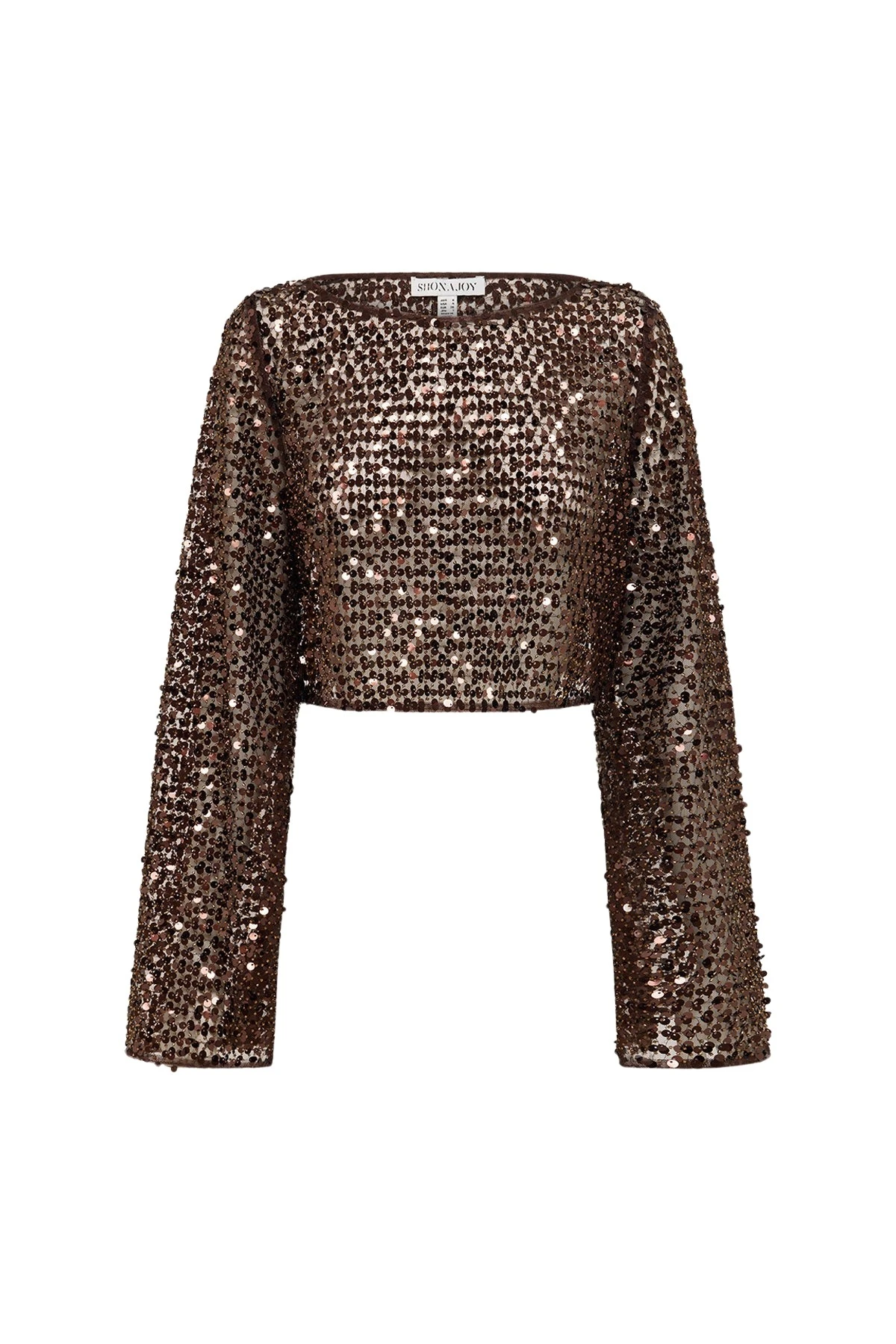 Shona-Joy-Everly-Long-Sleeve-Top-2025-coveti94676_nobg Shona Joy Brown Tops luxury Clothing from Luxury Handbags Marketplace