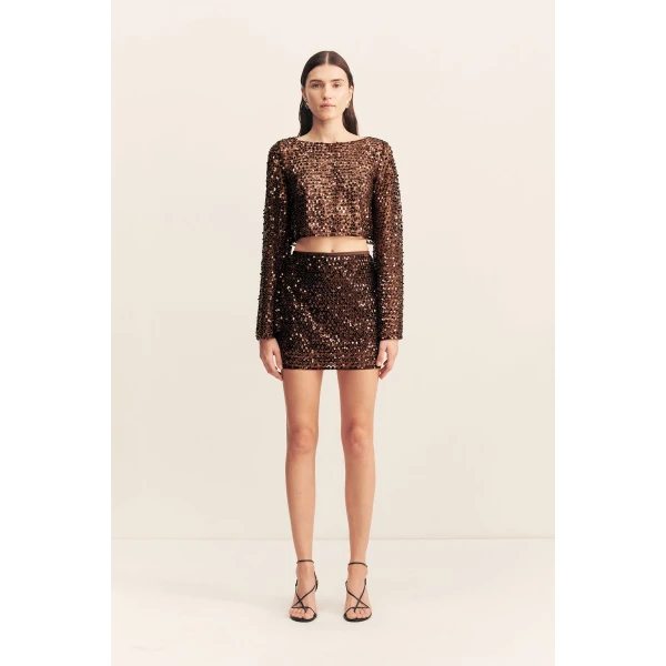 Shona Joy Brown Skirts