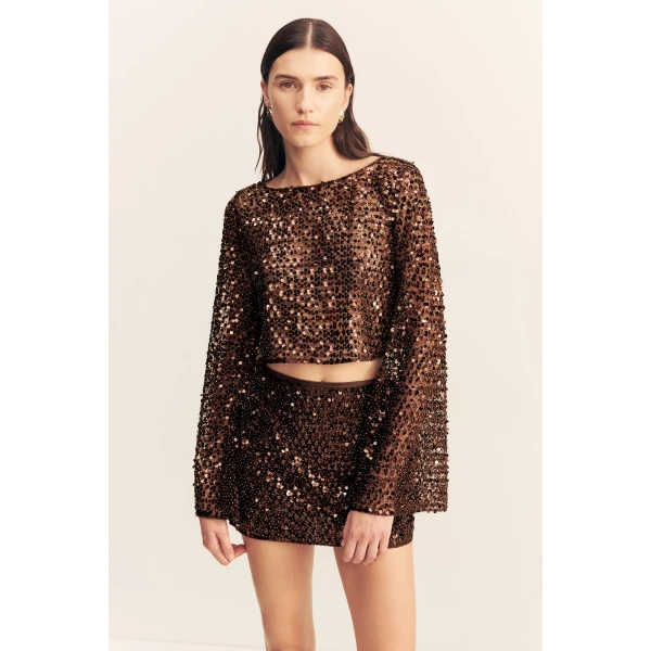 Shona Joy Brown Skirts