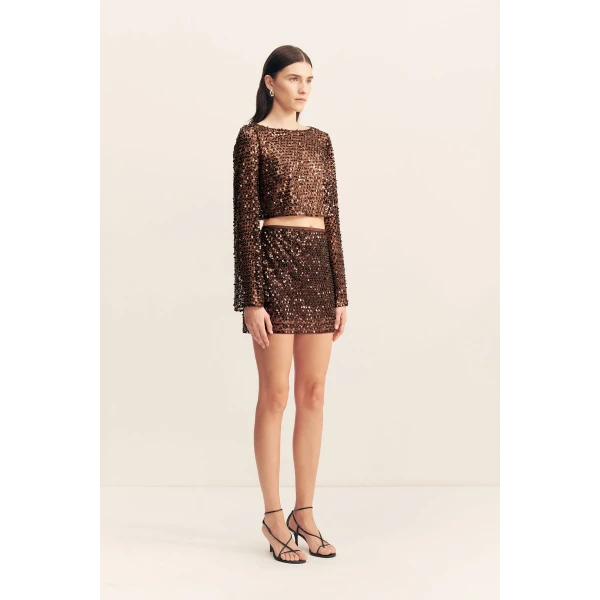 Shona Joy Brown Skirts