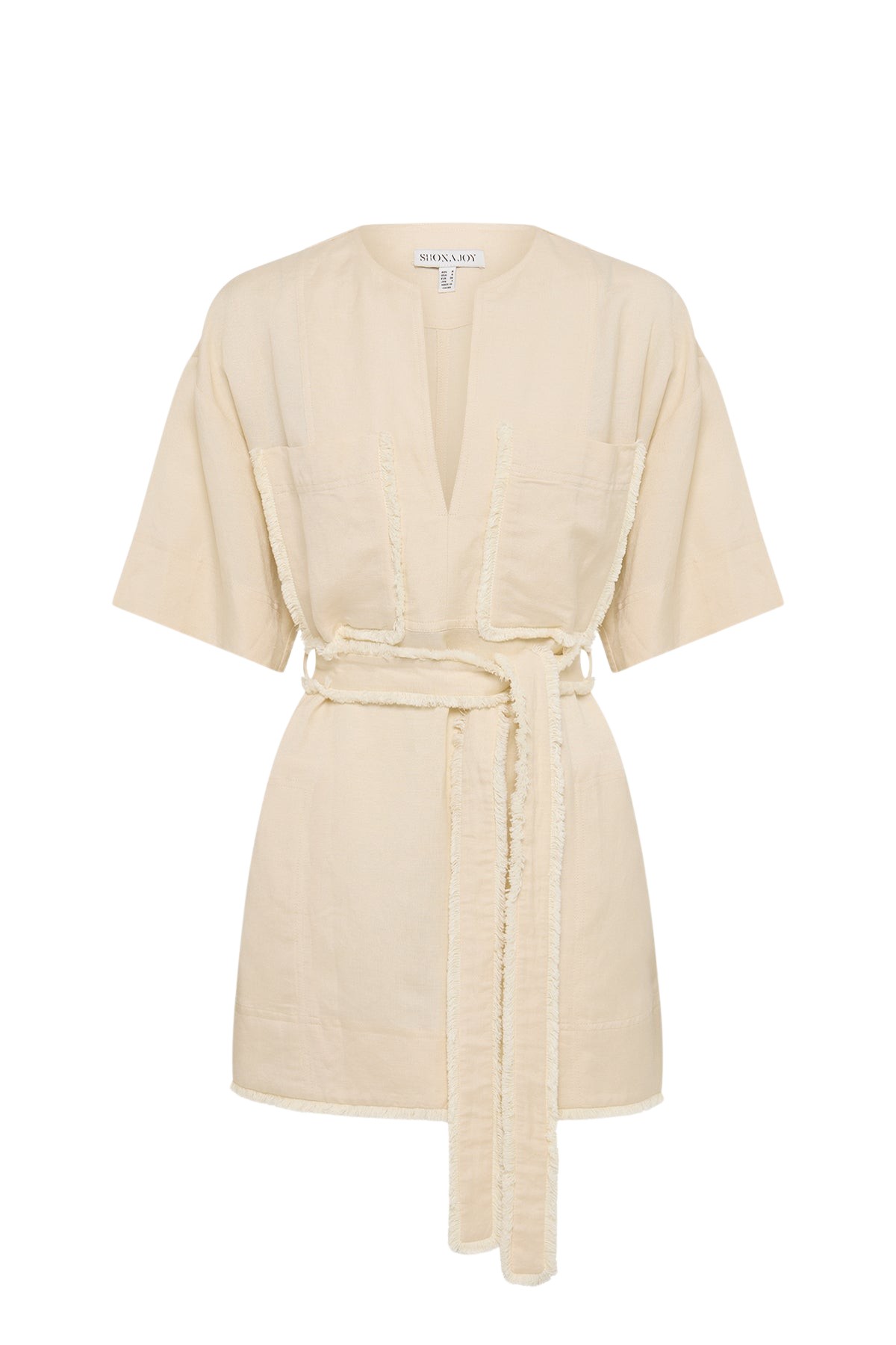 Shona Joy Gigi Patch Pocket Mini Dress