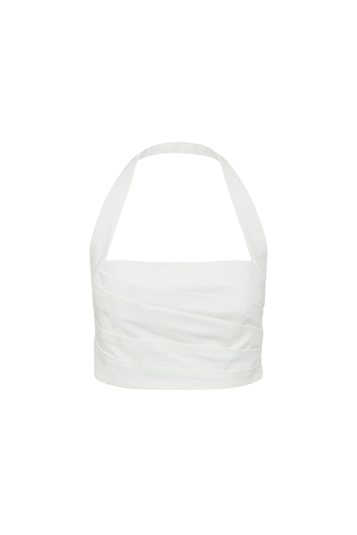 Shona Joy Lani Cropped Halter Top