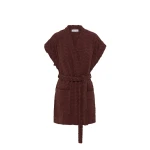 Shona-Joy-Pauline-Sleeveless-Robe-2025-coveti78745_nobg Shona Joy Brown Robes luxury Clothing from Luxury Handbags Marketplace
