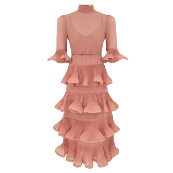 Elevate your elegance in this Zimmermann Dresses   from the 2025 resort wear edit