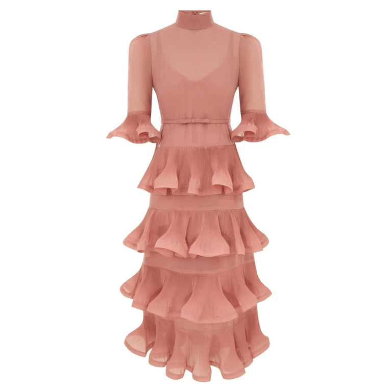 Elevate your elegance in this Zimmermann Dresses   from the 2025 resort wear edit