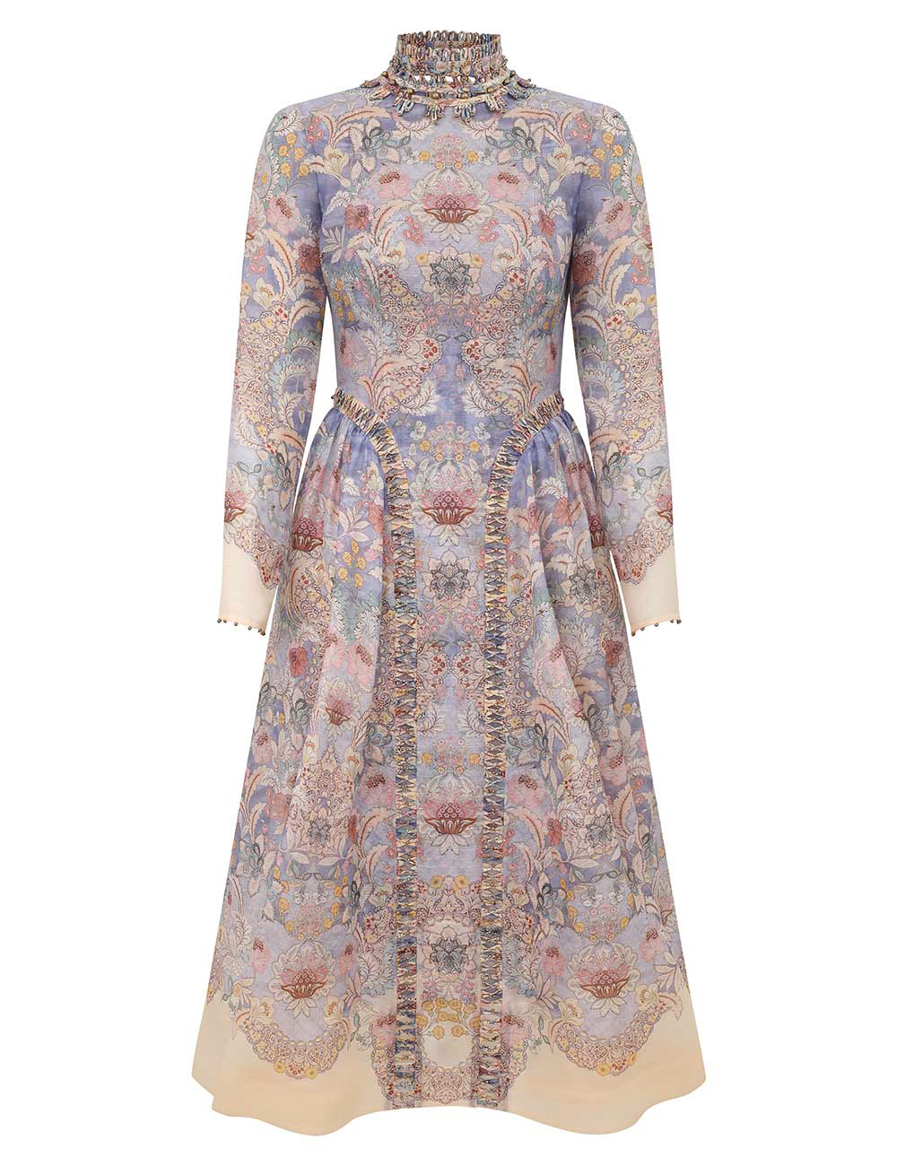 Zimmermann Rebellion Beaded Midi Dress