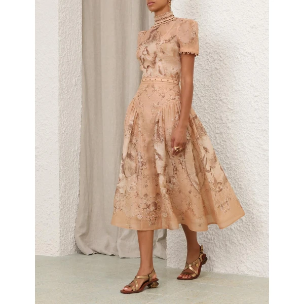 Elevate your elegance in this Zimmermann Skirts   from the 2025 resort wear edit