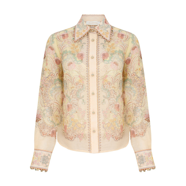 Elevate your elegance in this Zimmermann Tops   from the 2025 resort wear edit