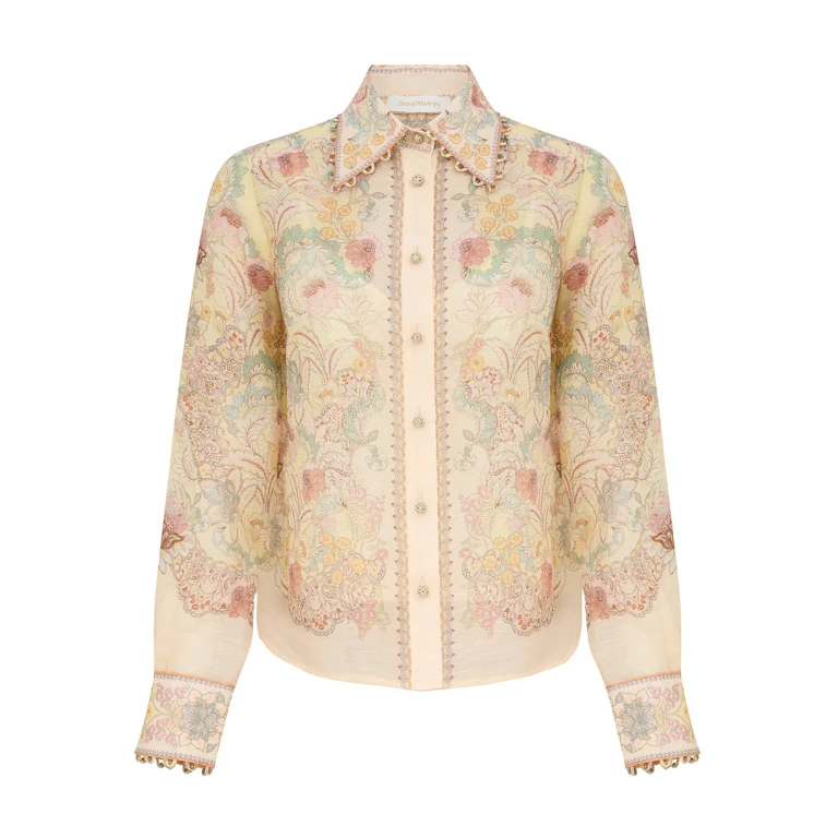 Elevate your elegance in this Zimmermann Tops   from the 2025 resort wear edit