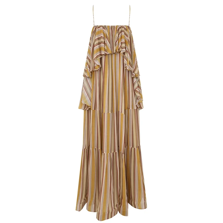 Elevate your elegance in this Zimmermann Dresses   from the 2025 resort wear edit