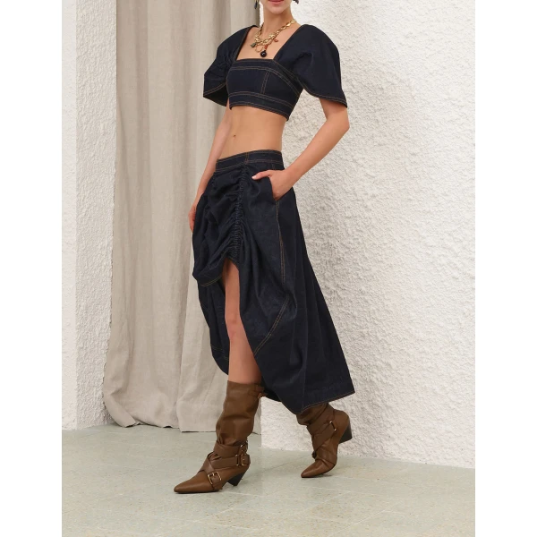Elevate your elegance in this Zimmermann Skirts   from the 2025 resort wear edit